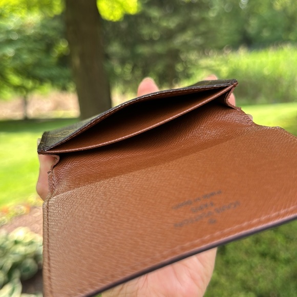 🔥SOLD🔥AUTHENTIC LOUIS VUITTON ENVELOPE CARD CASE   WALLET        CODE # CA0054 - Picture 14 of 16